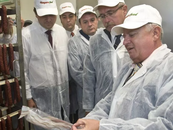 Új húsipari üzemet avattak Békésszentandráson