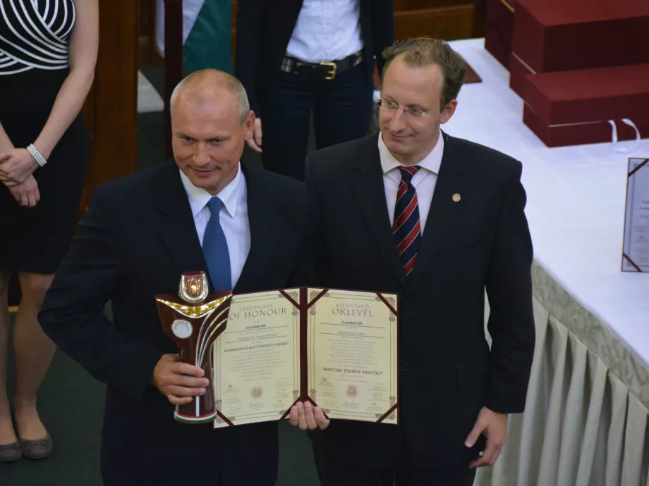 Nagydíjat kapott a Gyulai Kispáros kolbász
