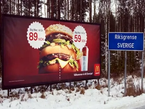 Szomszédgyalázó McDonald's-reklám