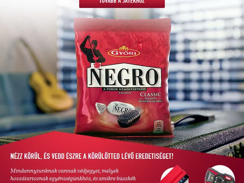 Online kampány a Negrótól