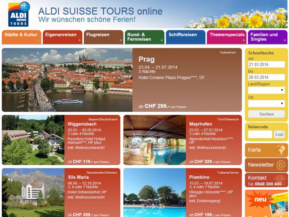 Utazási weboldalt indít az Aldi