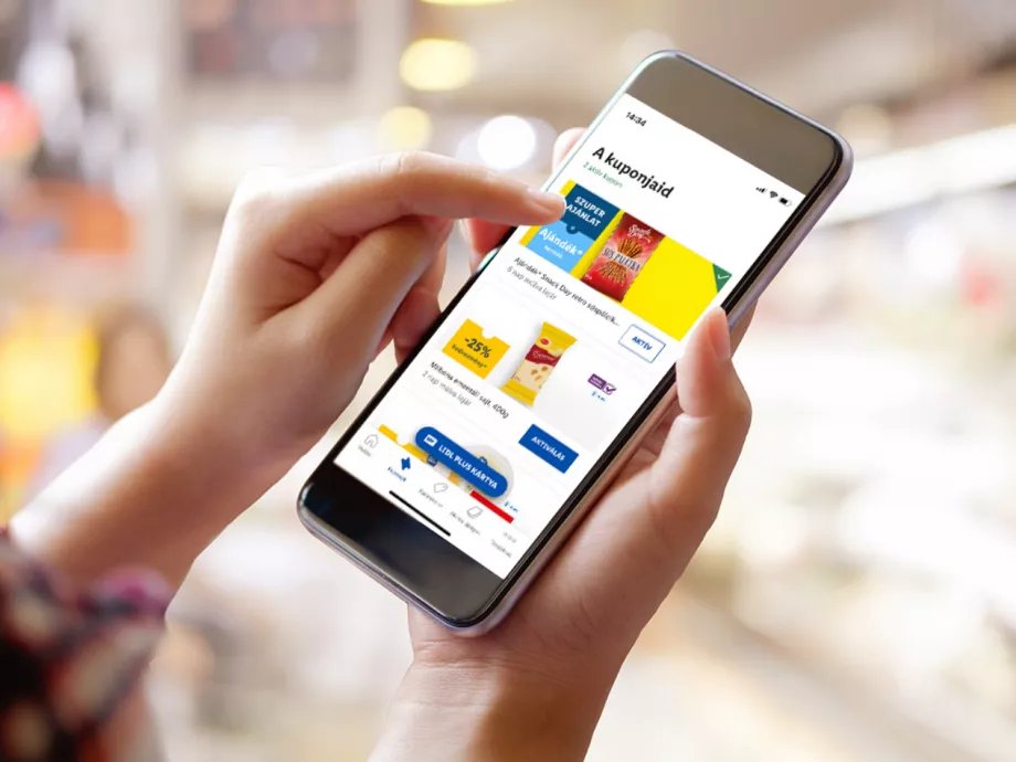Minden 4. vásárló használja a Lidl Plus applikációt