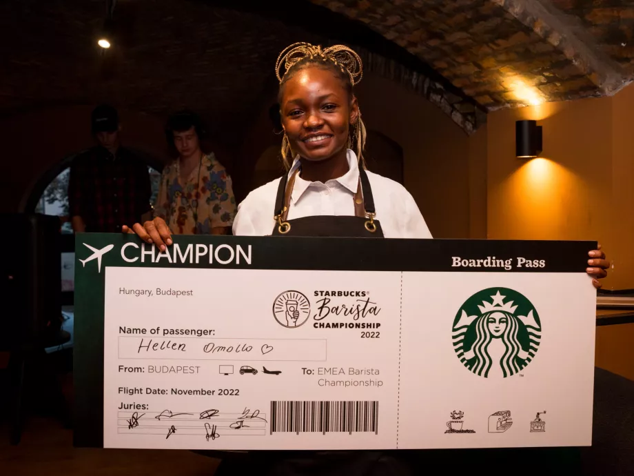 Nemzetközi Barista Bajnokságon méreti meg magát a Starbucks hazai kávémestere
