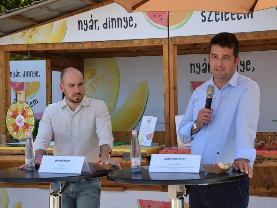 A dinnyefogyasztást népszerűsítik a Strand fesztiválon