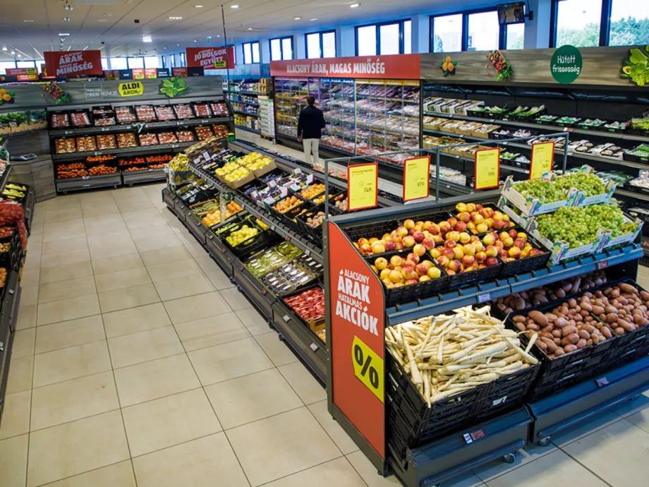 Pénzvisszafizetési garanciát ad a friss zöldségekre és gyümölcsökre az ALDI
