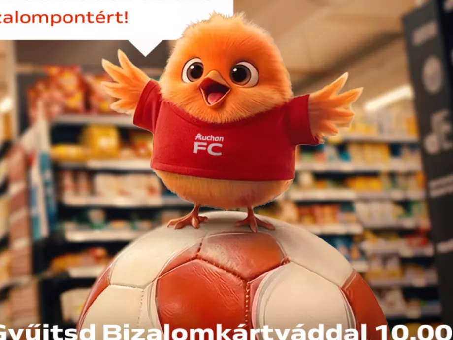 VB-láz az Auchanban