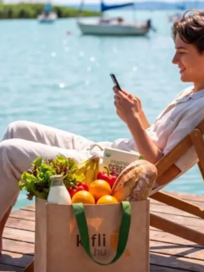 A Balaton-felvidéken is elérhető a Kifli.hu szolgáltatása