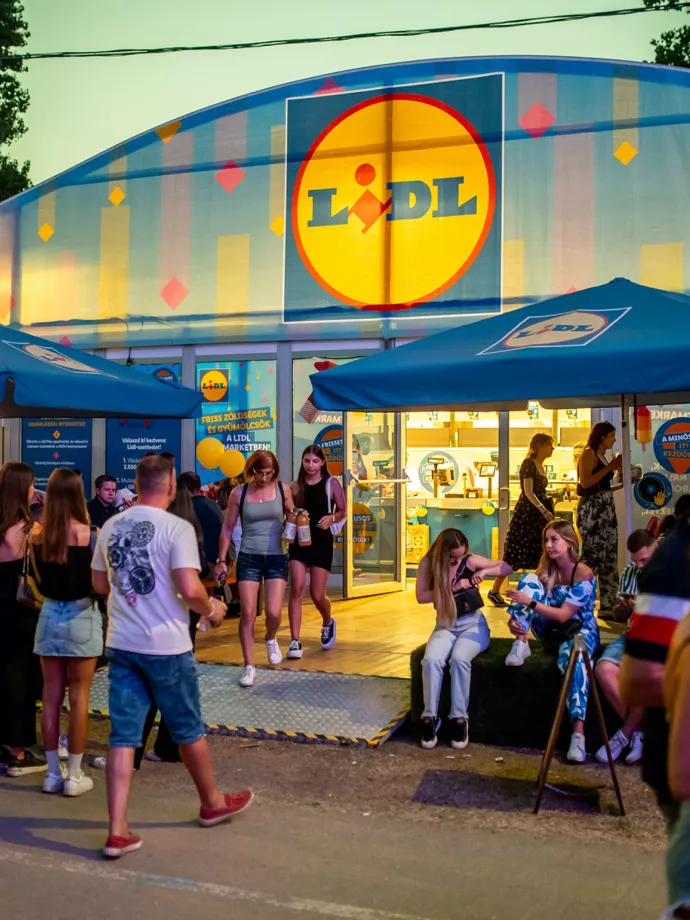 Fenntartható fesztiválozásra készül a Lidl a SZIN-EN
