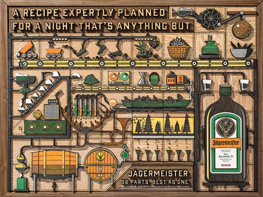 A Jägermeister kézműveskedik