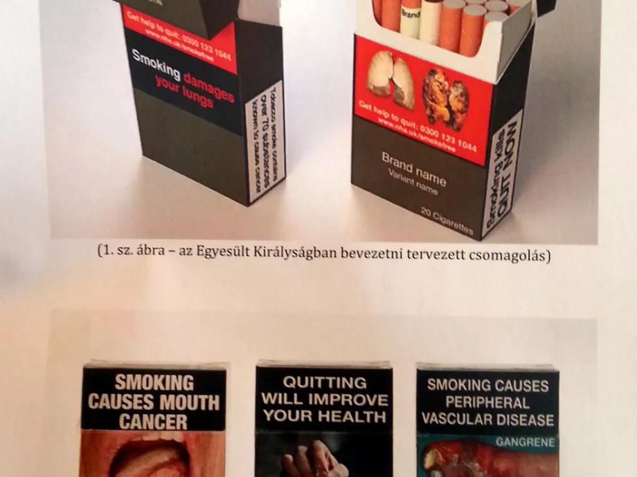 Egységes doboza lesz a cigarettáknak