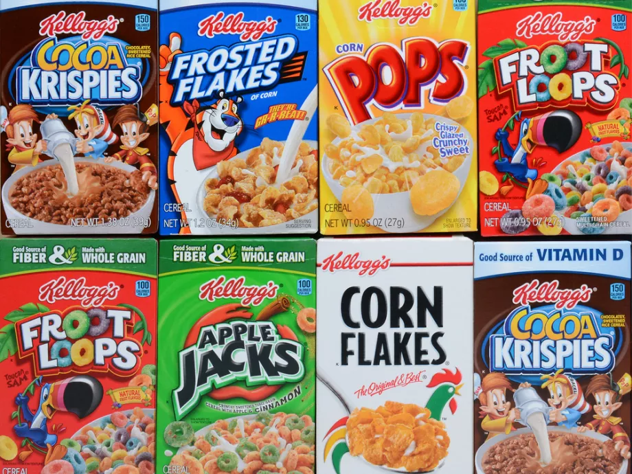 Száműzi termékeiből a mesterséges színezékeket és édesítőszereket a Kellogg’s