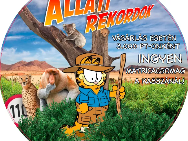 Állati rekordokkal tért vissza Garfield