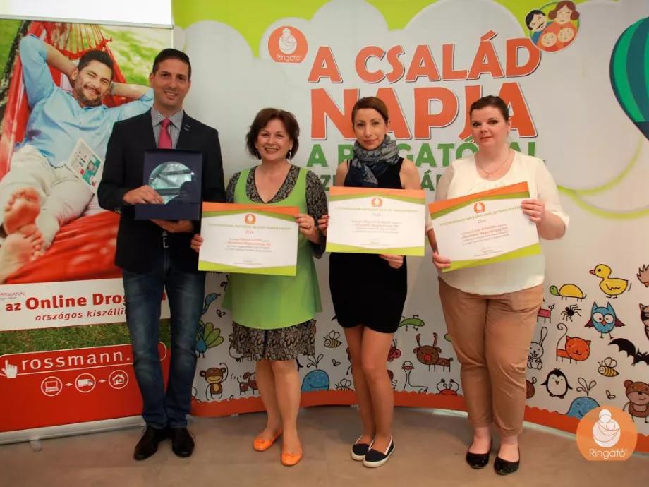 Díjjal értékelték a Rossmann elköteleződését a kisgyermekek művészete iránt