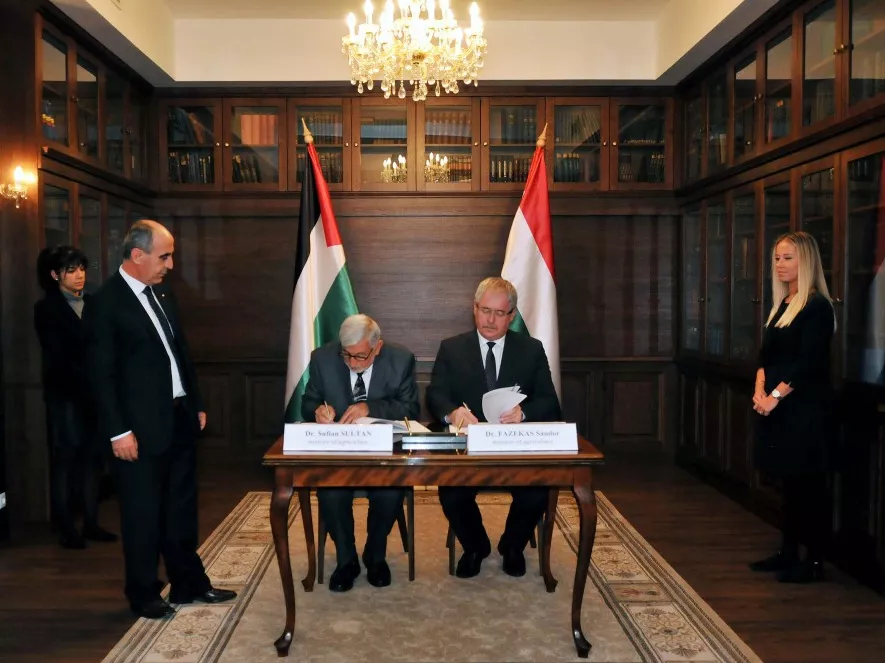 Agrárkutatási-fejlesztési együttműködés indul Palesztinával
