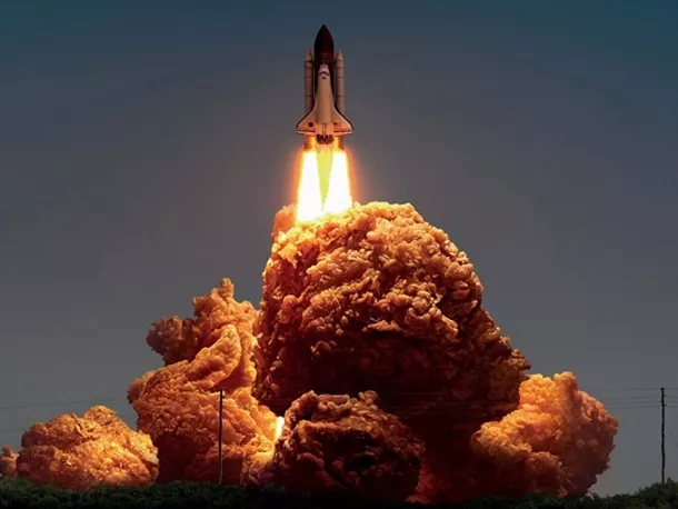 Tűzörvénnyé változik a KFC-csirke