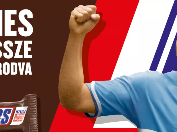 Focilegendával kampányol a Snickers