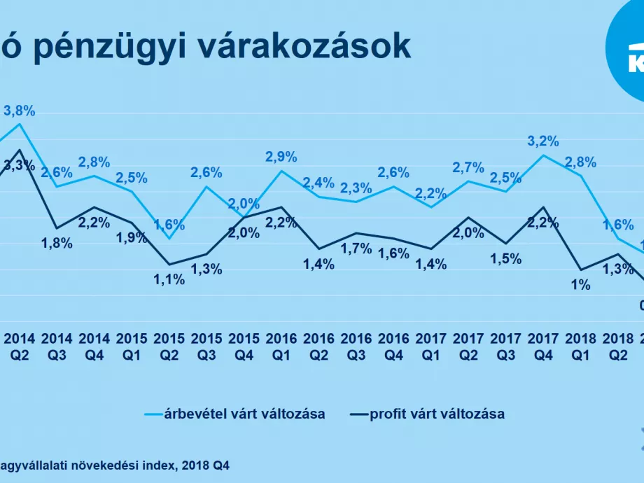 Élénkülésben bíznak a nagyvállalatok