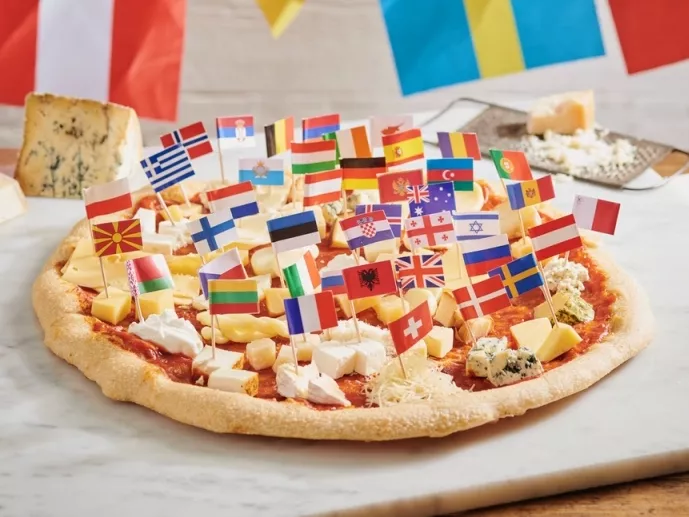 41 sajtos pizza az Eurovíziós Dalfesztiválra