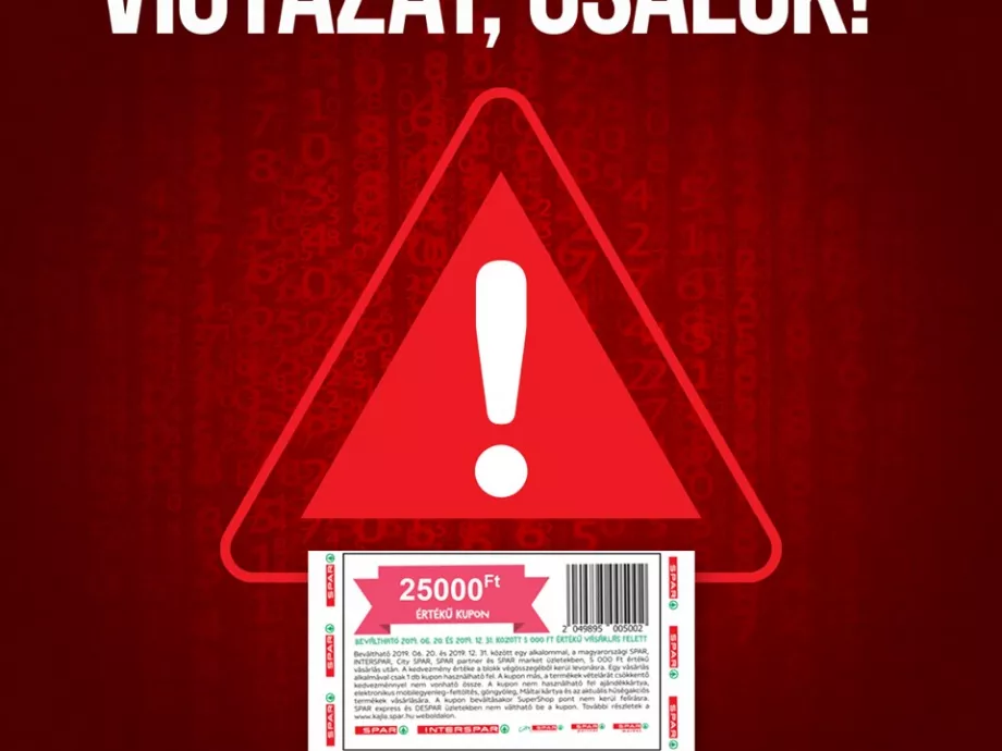 Hamis SPAR-kuponok a neten
