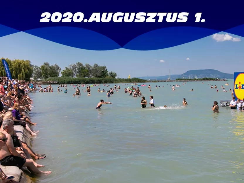 Lidl balaton-átúszás, extra újdonsággal!