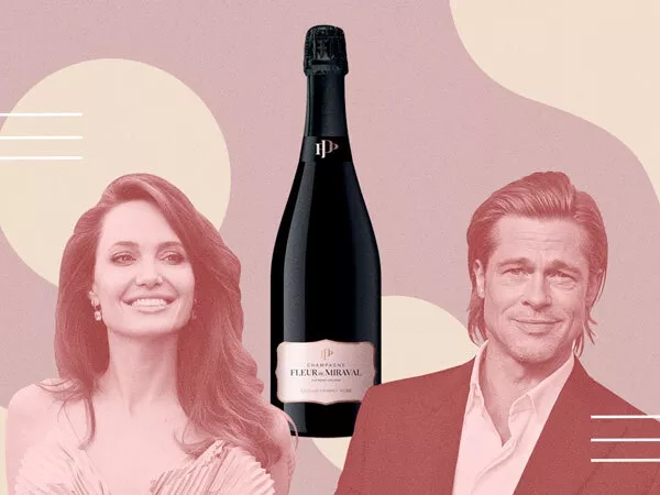 Rozé pezsgőt dob piacra Brad Pitt és Angelina Jolie