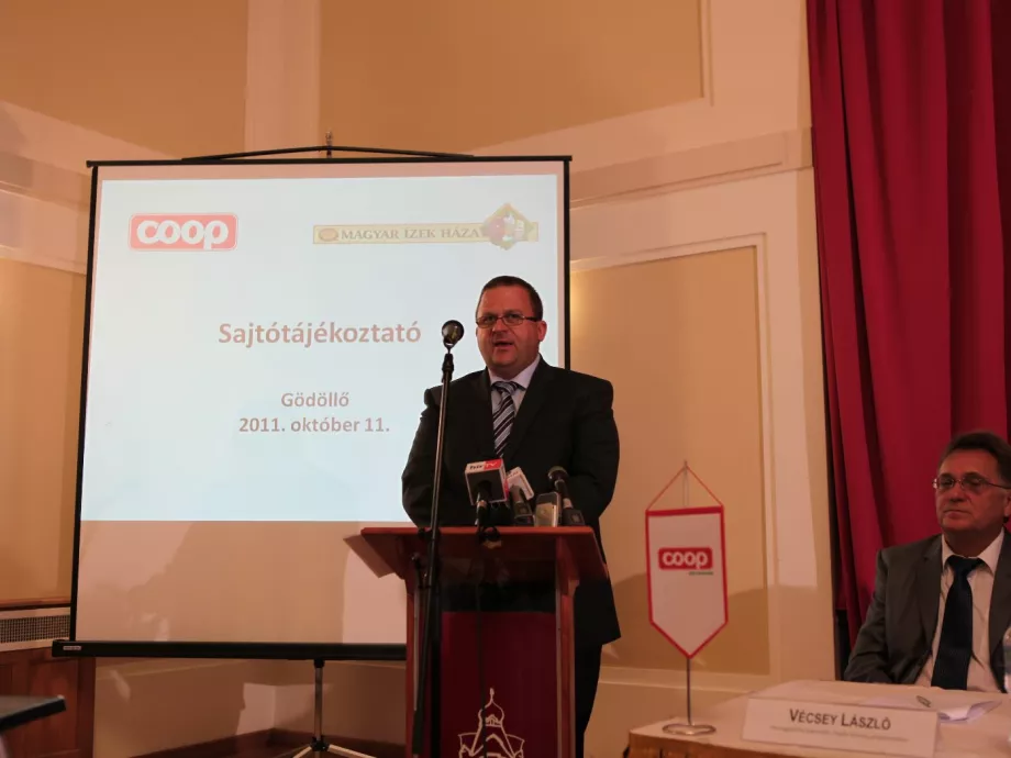 Magyar Ízek Háza a gödöllői Coop-ban