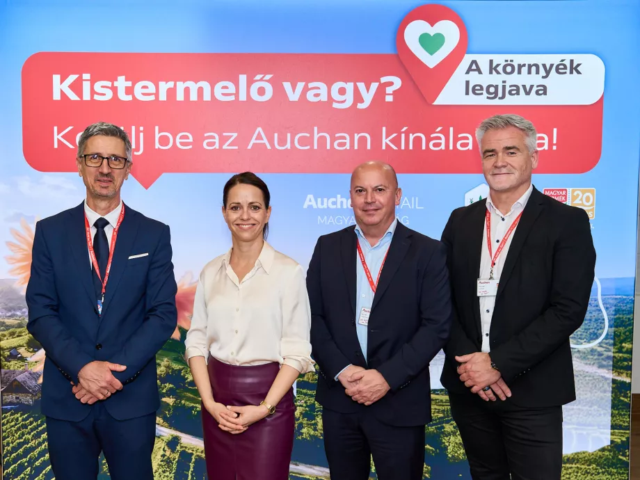 Bekerülési esélyt kínál a helyi kisvállalkozóknak az Auchan