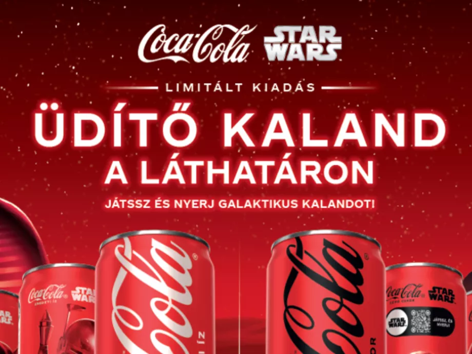 Coca-Cola és Disney közös kampánya: limitált Star Wars-dobozok érkeznek a magyar piacra
