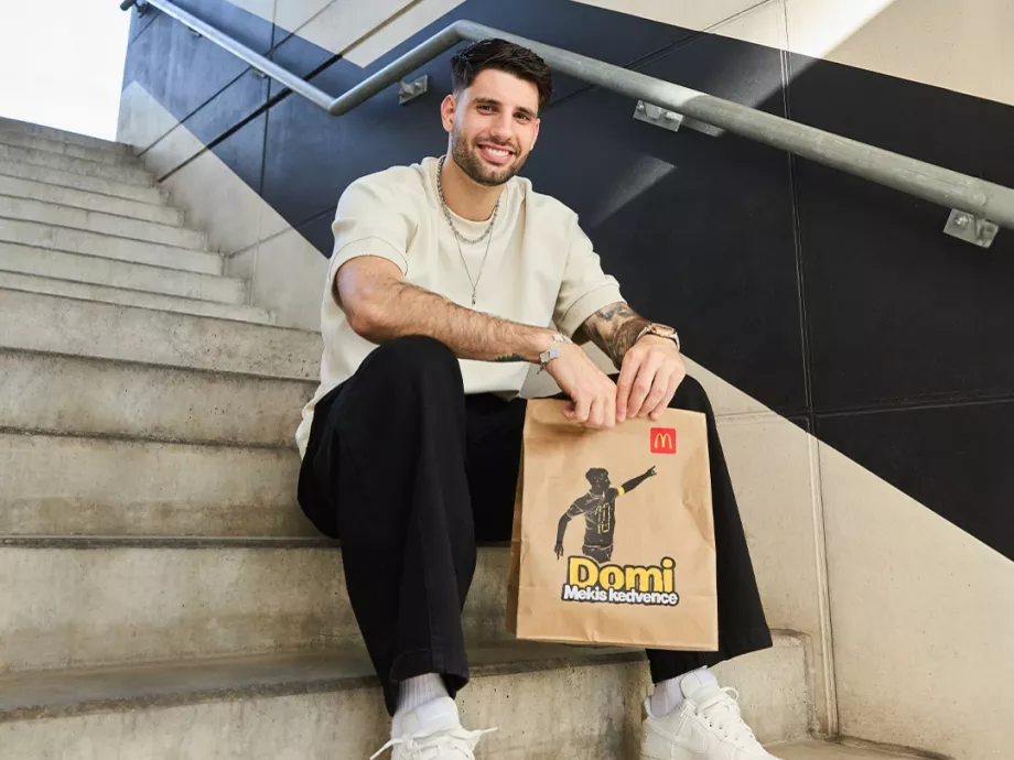 Szoboszlai Dominik a McDonald’s-hoz igazolt