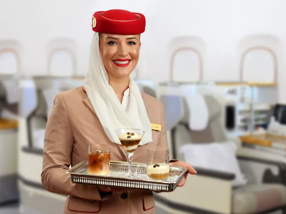 17 tonna kávé fogy az Emirates járatain évente
