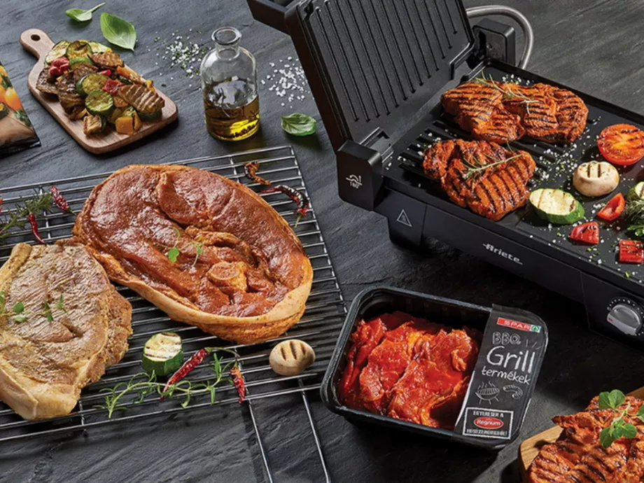 Ezer tonna pácolt hússal és új ízekkel készül a grillszezonra a SPAR
