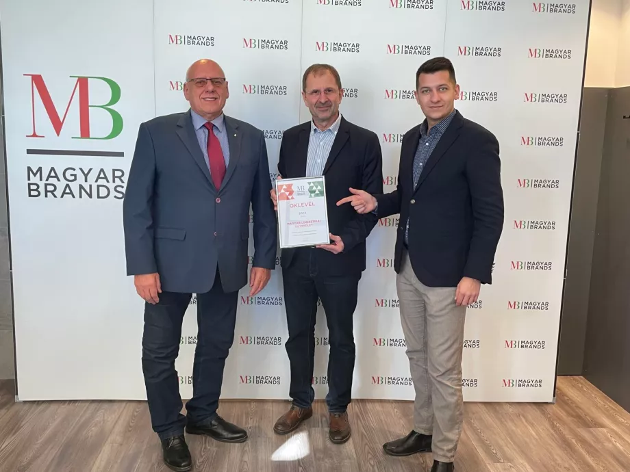 MagyarBrands díjat nyert a Magyar Logisztikai Egyesület
