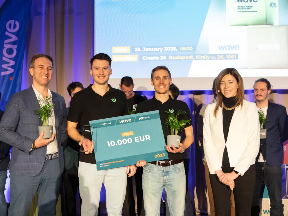MBH: 10 ezer euróval díjazták a leginnovatívabb zöld
kezdeményezést