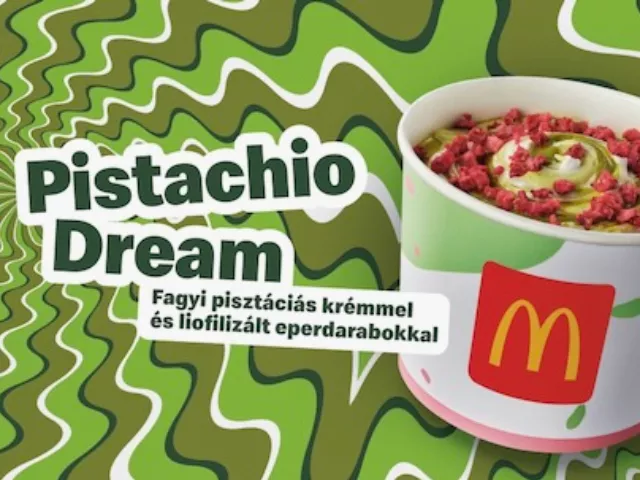 Pisztácia és eper ízű fagyival csábít nyáron a Meki