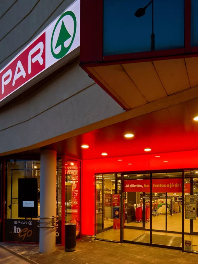 Megújult a SPAR szupermarket a budapesti Eleven Centerben