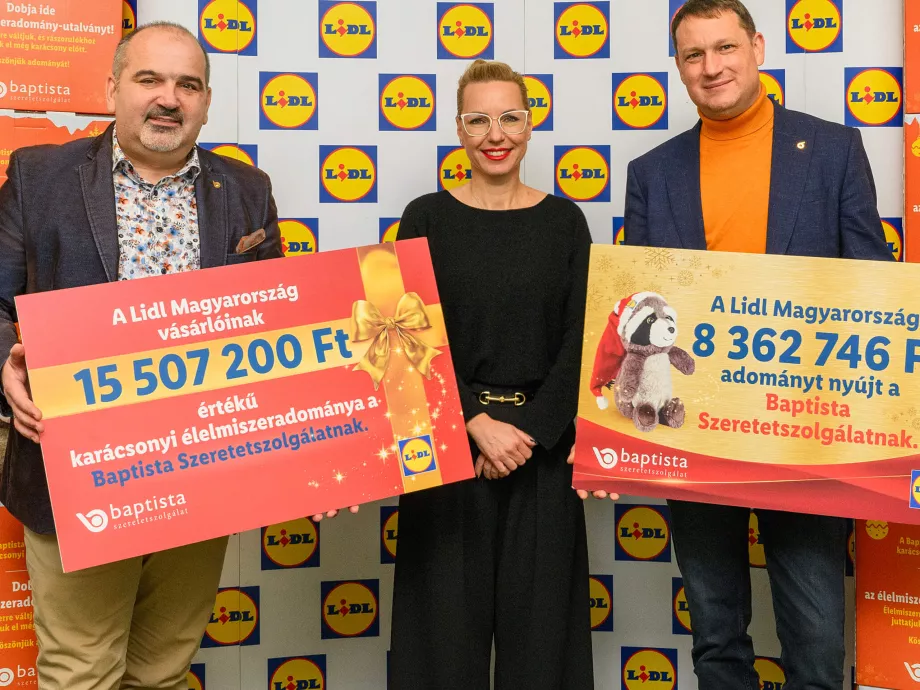 24 millió forintot gyűjtöttek a Lidl vásárlói a rászorulóknak