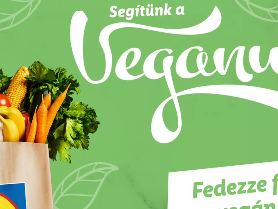 A Lidl a Veganuár idei kiemelt partnereként a vegán étrend kipróbálására buzdít