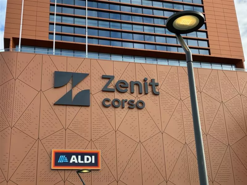 Rekordméretű ALDI nyílt a Zenit Corsóban